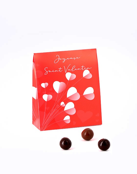 bonbon saint valentin, cadeau st valentin, panier saint valentin