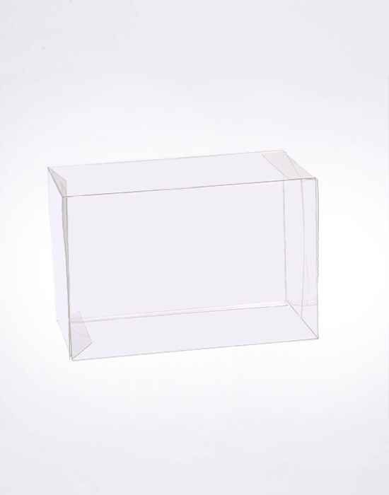 Boîte à cake transparente