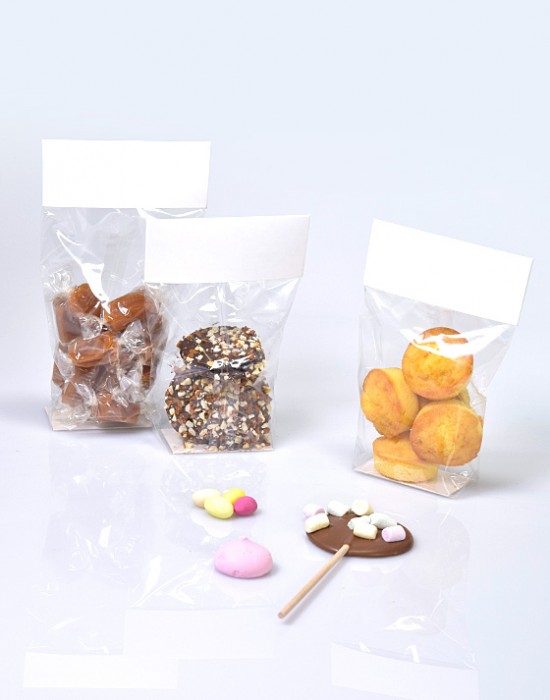 Emballages Pour Confiserie Sachet Cello Individuel Et Cavalier Deco Les Toques Des Boites