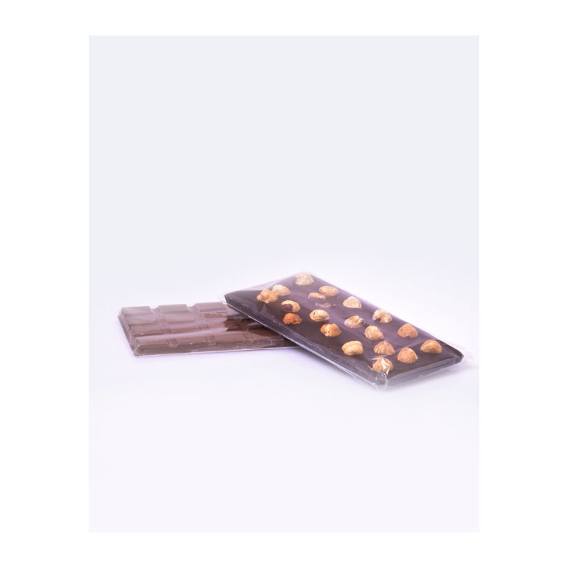 Etuis et Emballages pour Tablette de Chocolat - sachet avec rabat adhésif